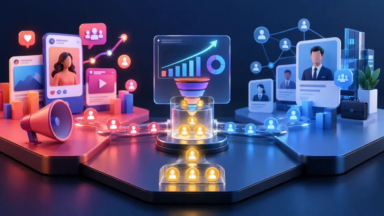 Comparaison entre Meta Ads et LinkedIn Ads pour une stratégie B2B