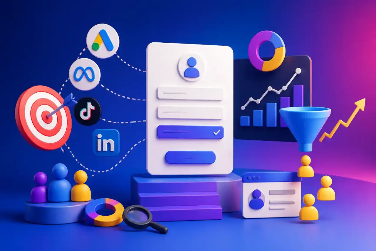 Optimisation de formulaire d'acquisition B2B et analyse de conversion
