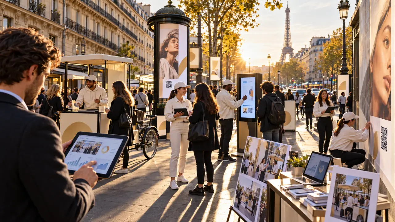 Agence de street marketing à Paris : comparez les dispositifs, les devis et les preuves